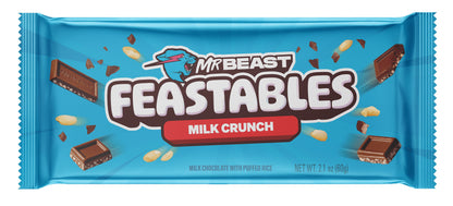 Feastables Mr Beast Chocolate Bar, 2.1 oz (60g), 1 Bar