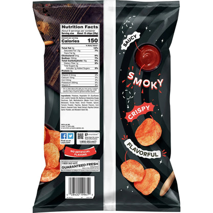 Lay's Barbecue Flavored Potato Chips 7.75 Ounce Bag